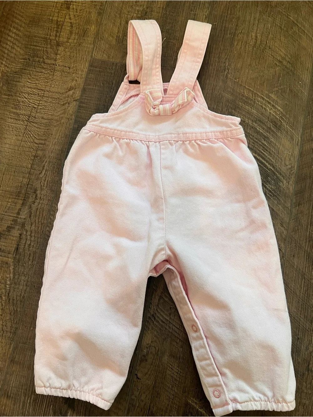 OshKosh B'gosh Light Pink Baby Overalls